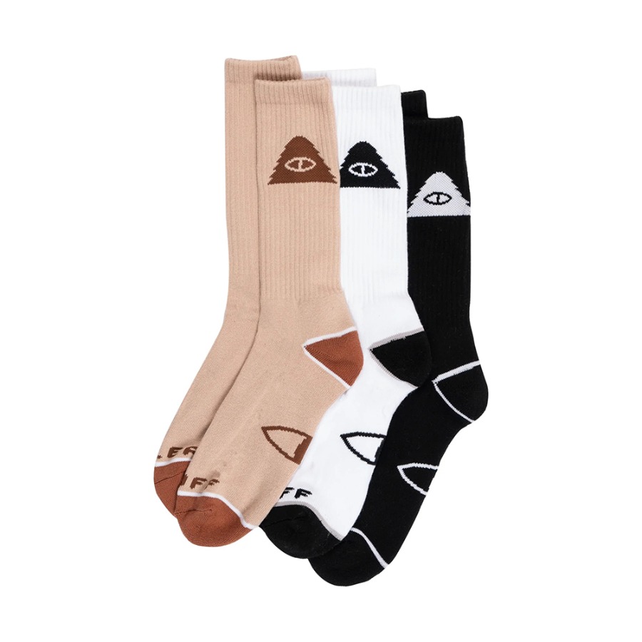 ICON SOCK 3-PACK NEUTRAL